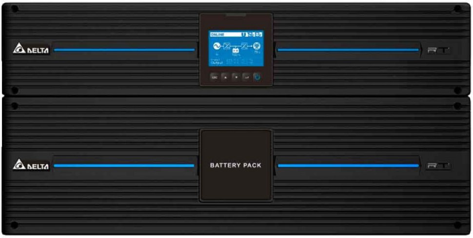 Источник бесперебойного питания DELTA AMPLON RT 8 кВА S w/20х9Ah batt. & PDB UPS802R2RT0B035