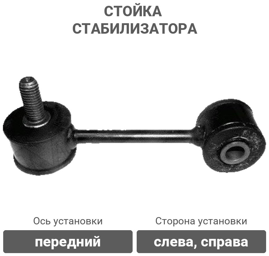 Stellox стойка стабилизатора 56-00661A-SX купить,2255