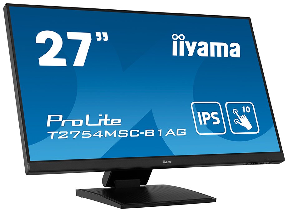 Монитор 27" Iiyama T2754MSC-B1AG A черный