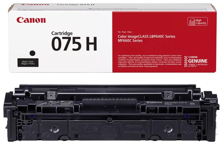 Картриджи Canon 075H (6369C002AA) с чипом черный