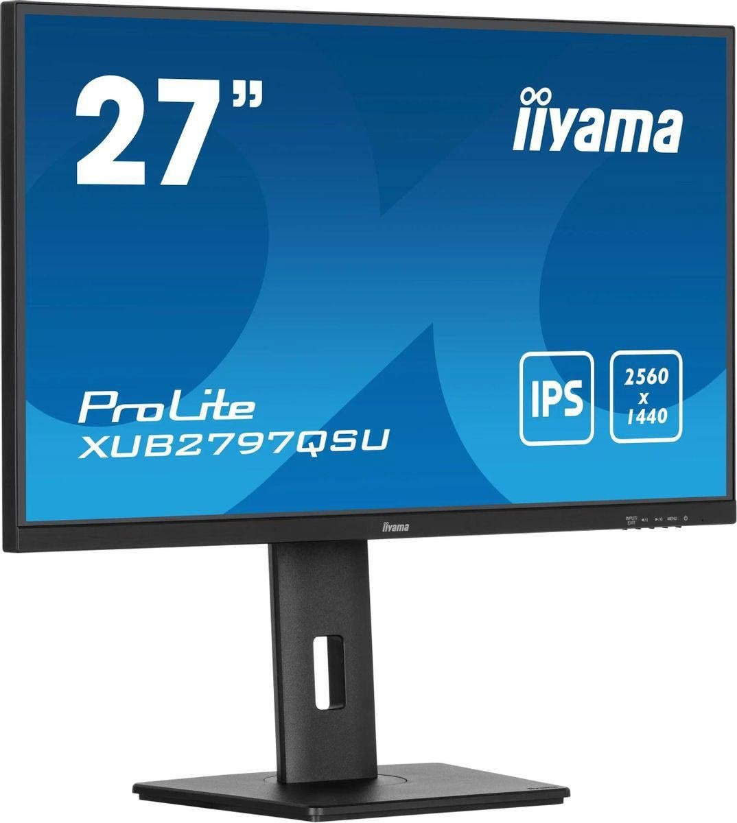 Монитор 27" Iiyama XUB2797QSU-B2 черный