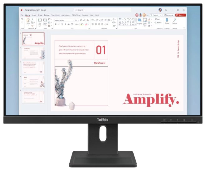 Монитор 23.8" Lenovo 64BAMAT1EU черный купить,86333