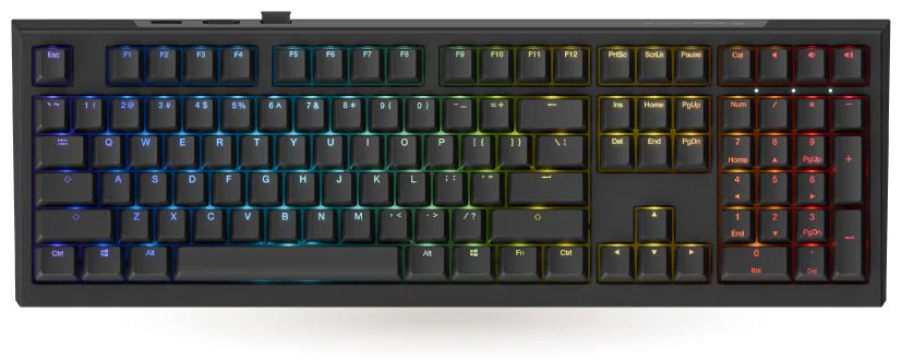 Клавиатура Ducky DKON2408AST3-DAUSPDOECL1AS1 черный