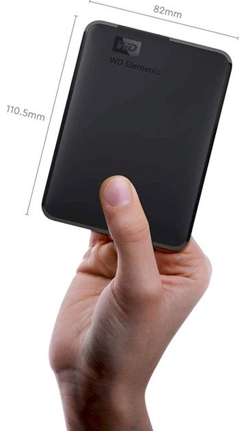Внешний накопитель Western Digital WDBHJS0060BBK-WESN 6000 Гб купить,NaN