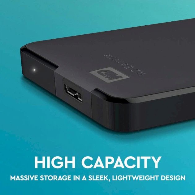 Внешний накопитель Western Digital WDBHJS0060BBK-WESN 6000 Гб купить,NaN