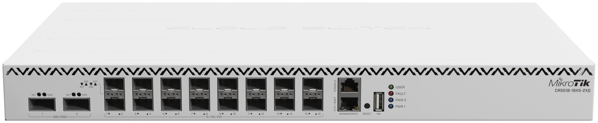 Коммутатор MikroTik CRS518-16XS-2XQ-RM купить,NaN