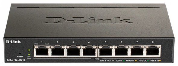 Коммутатор D-link D-Link DGS-1100-08PV2/A4A
