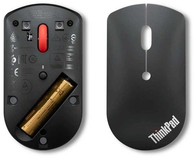 Мышь Lenovo ThinkPad Silent 4Y50X88822 черный купить,NaN