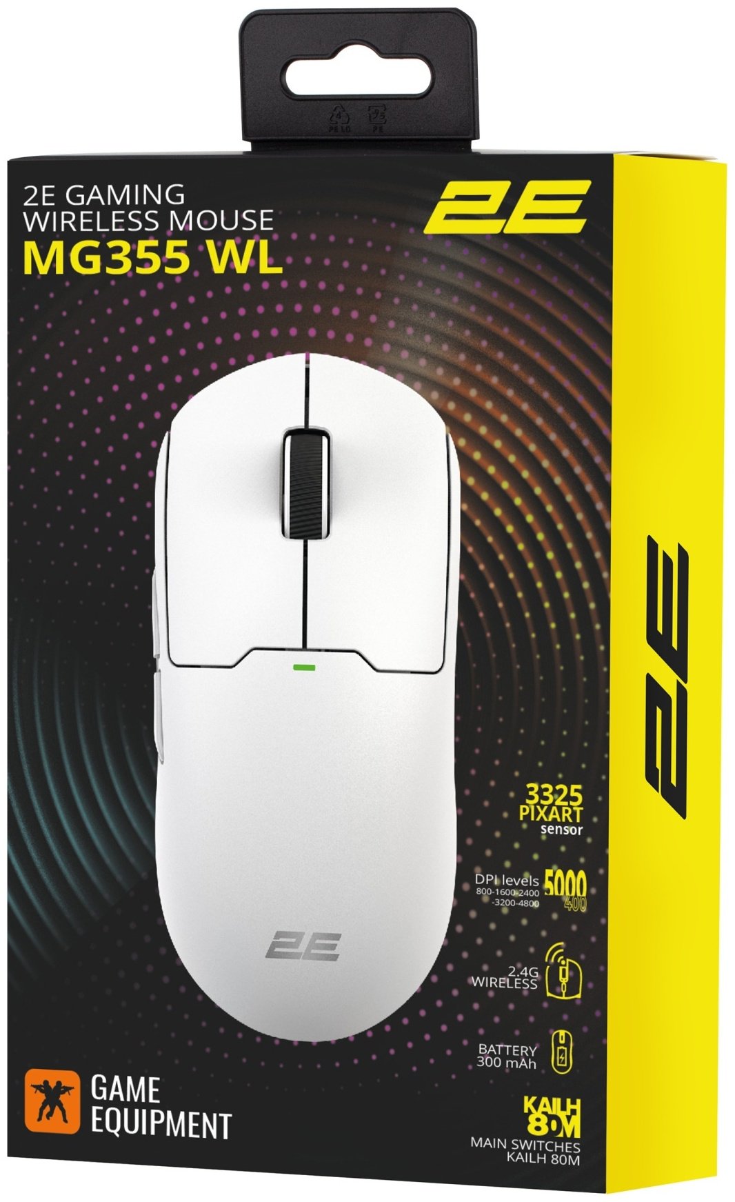 Мышь 2E GAMING MG355 WL белый - ForteMarket Мышь 2E GAMING MG355 WL белый купить,17313
