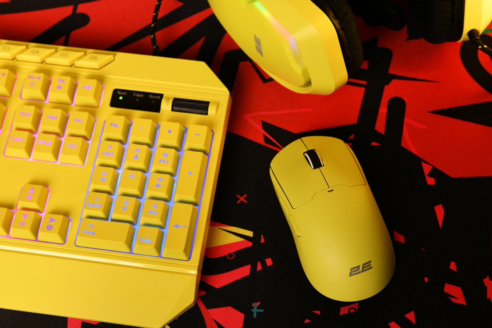 Мышь 2E GAMING MG355 WL желтый купить,17313