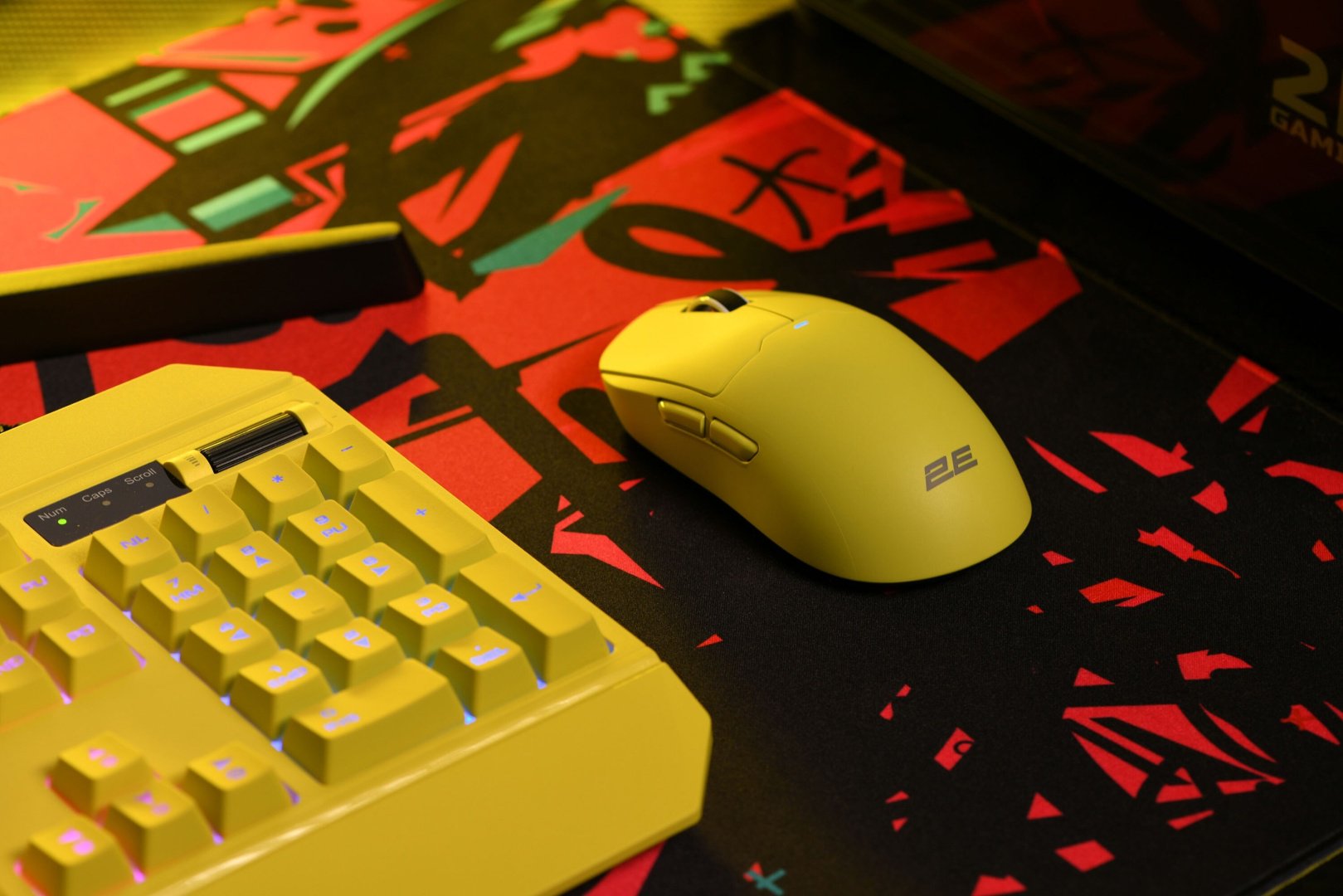 Мышь 2E GAMING MG355 WL желтый купить,17313