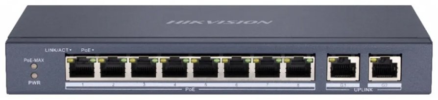 Коммутатор Hikvision DS‑3E0310P‑E/M(B)