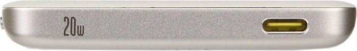 Внешний аккумулятор Baseus PicoGo AM41 Ultra-Slim P1007680C853-00 5000 мАч 20 Вт серебристый