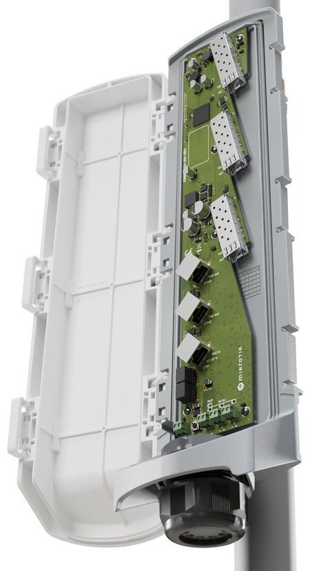 Коммутатор MikroTik CSS606-1G-2GI-3S+OUT