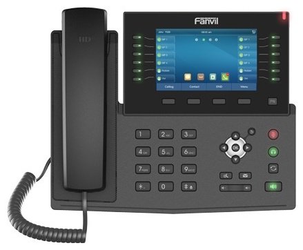 IP-телефон Fanvil X7C черный купить,111732