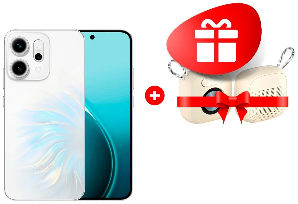 Смартфон Oppo Reno14 5G 12/512GB Opal White + подарок купить,NaN