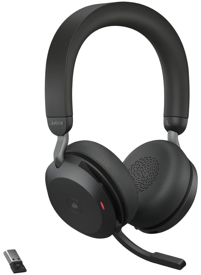 Наушники Jabra EVOLVE2 75 Link390a MS Stereo черный