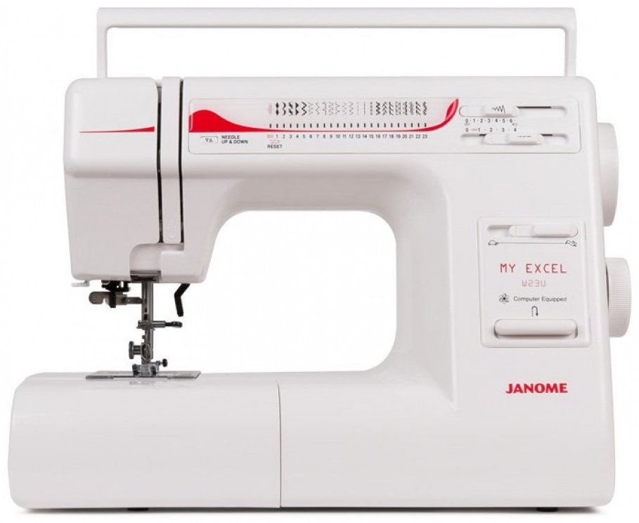Швейная машина Janome My Excel W23U белый купить,NaN