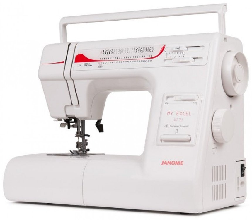 Швейная машина Janome My Excel W23U белый купить,NaN