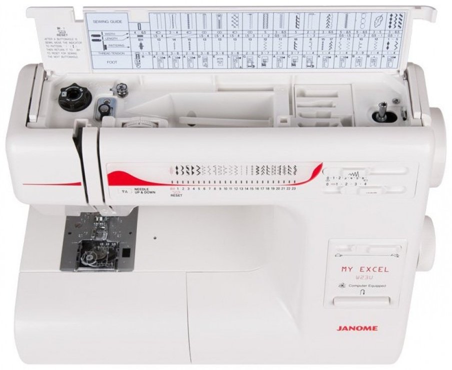 Швейная машина Janome My Excel W23U белый купить,NaN
