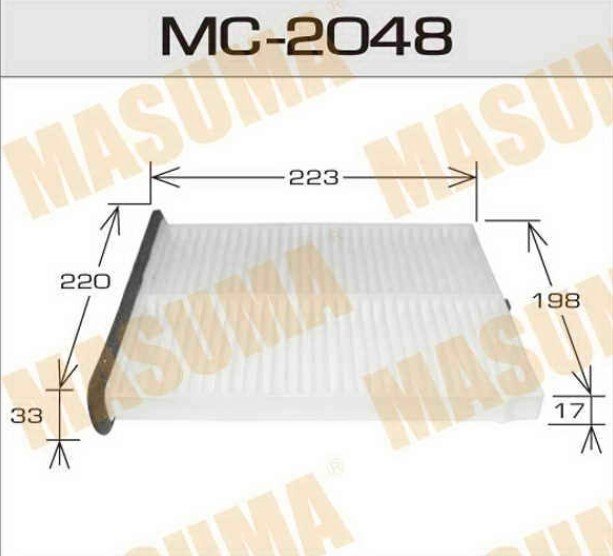 MASUMA салонный фильтр MC-2048 купить,4399