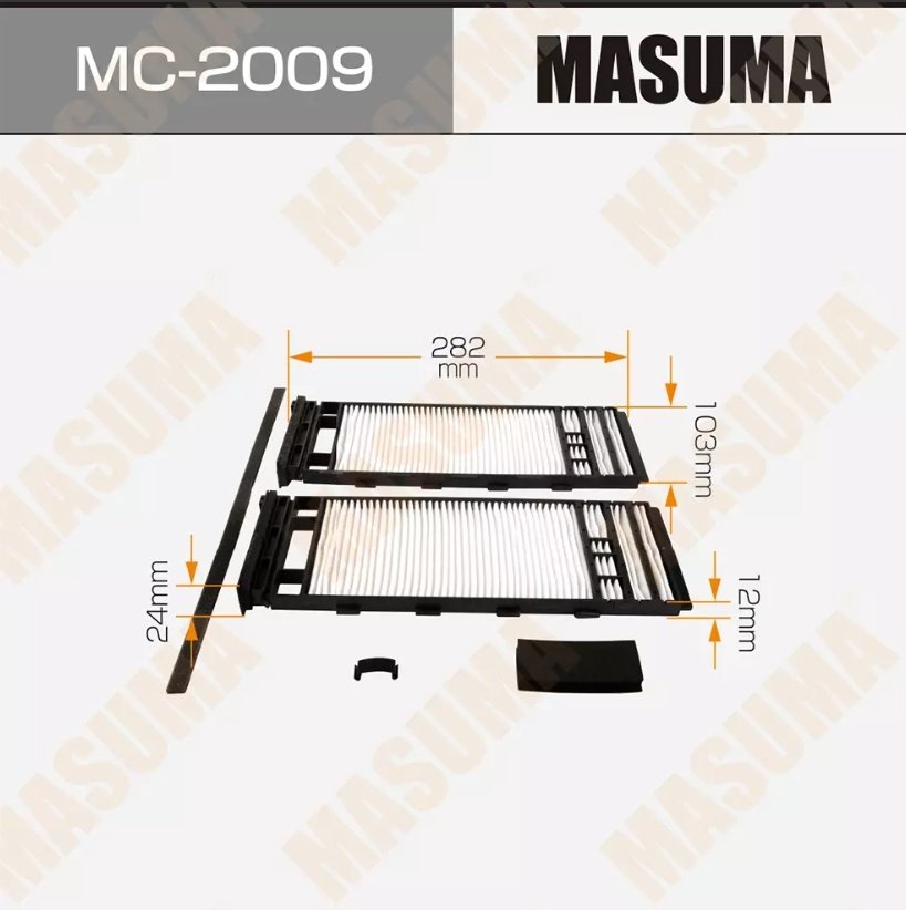 MASUMA салонный фильтр MC-2009 купить,17390