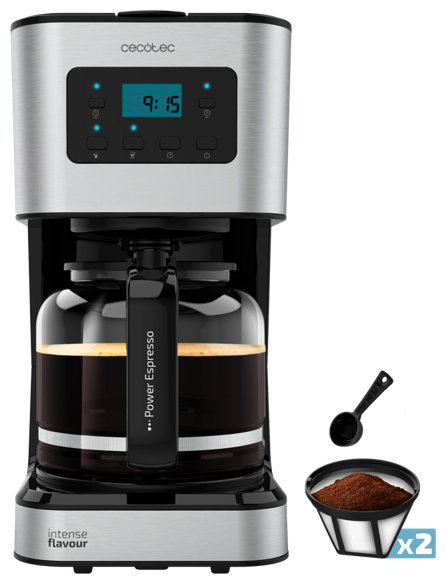 Кофеварка Cecotec капельная Coffee 66 Smart Plus черный