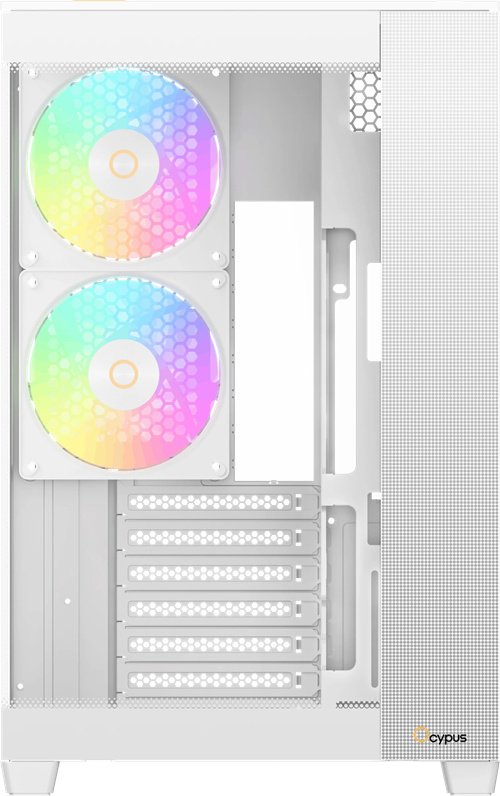 Корпус Ocypus Delta C74 ARGB (Delta-C74-WHD200XX-GL) белый