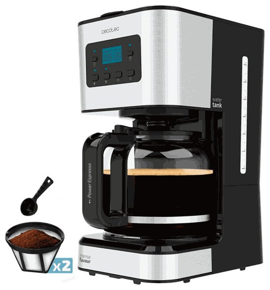 Кофеварка Cecotec капельная Coffee 66 Smart Plus черный
