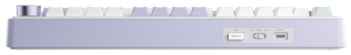 Клавиатура AULA F75 Light Purple+Beige+Light Green молочный купить,NaN