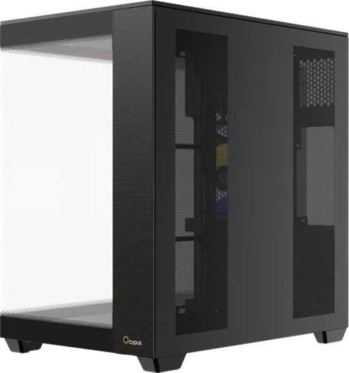 Корпус Ocypus Delta C74 ARGB (Delta-C74-BKD200XX-GL) черный