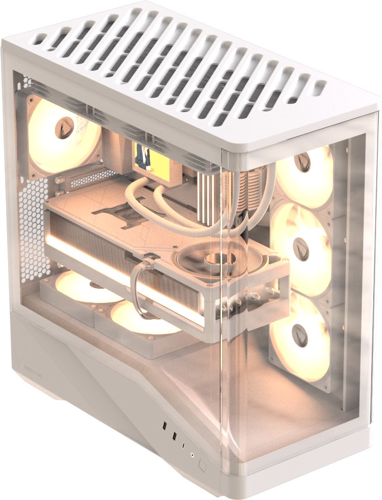 Корпус Formula V Crystal U9 PA белый купить,43687