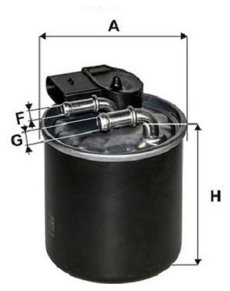 FILTRON топливный фильтр PP840/1 купить,43742