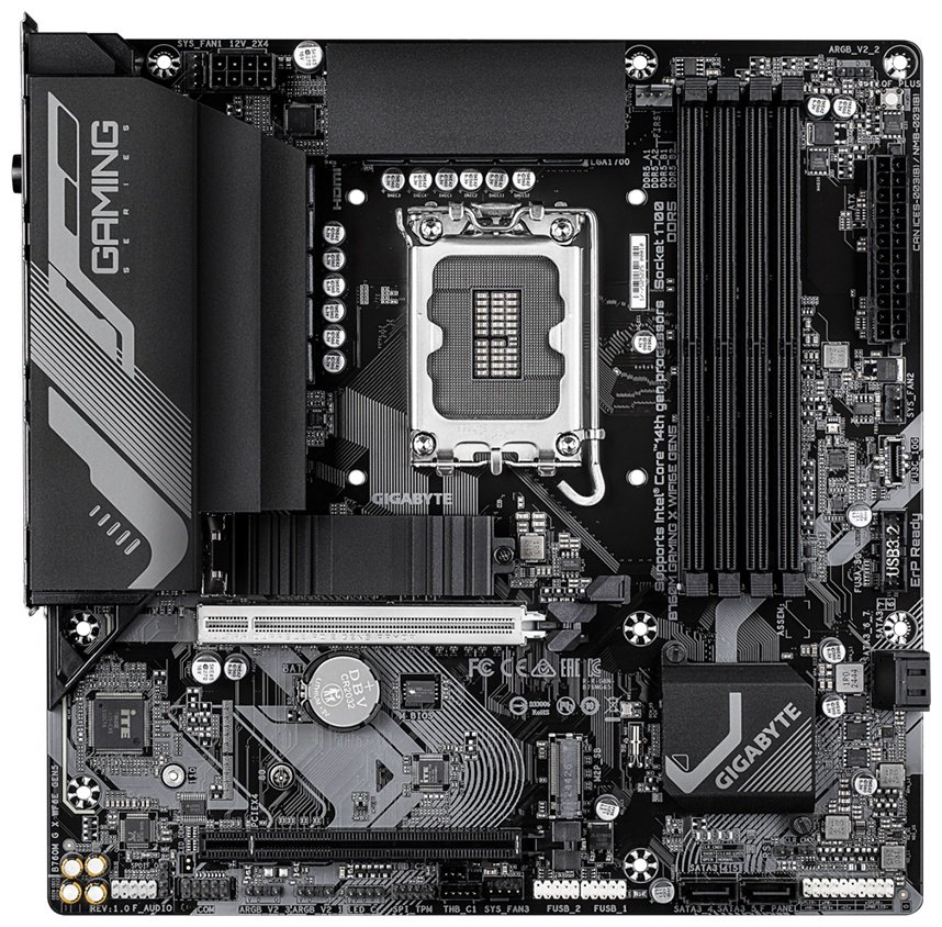 Материнская плата GIGABYTE B760M G X WF6E GEN5