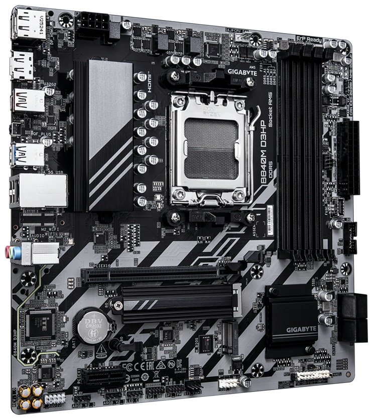 Материнская плата GIGABYTE B840M D3HP DDR5 купить,NaN