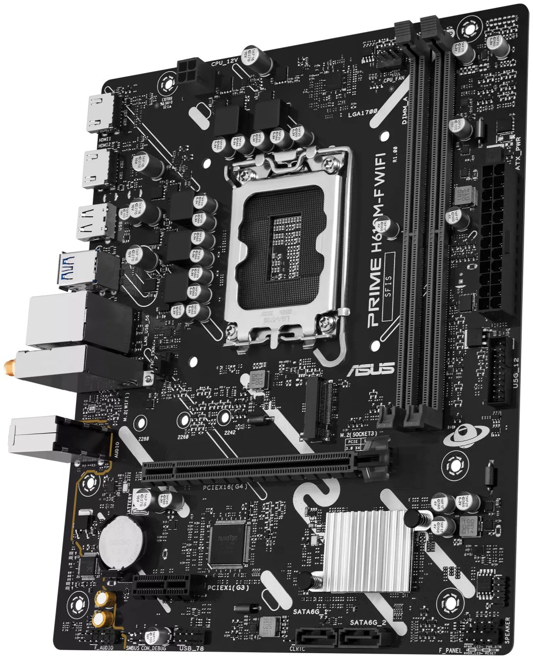 Материнская плата ASUS PRIME H610M-F WIFI купить,61676