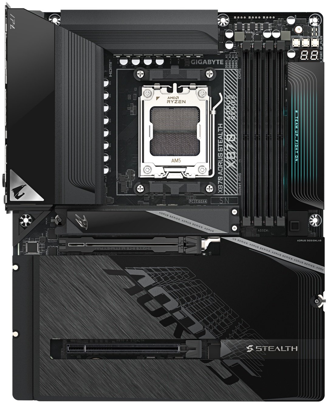 Материнская плата GIGABYTE X870 AORUS STEALTH купить,NaN