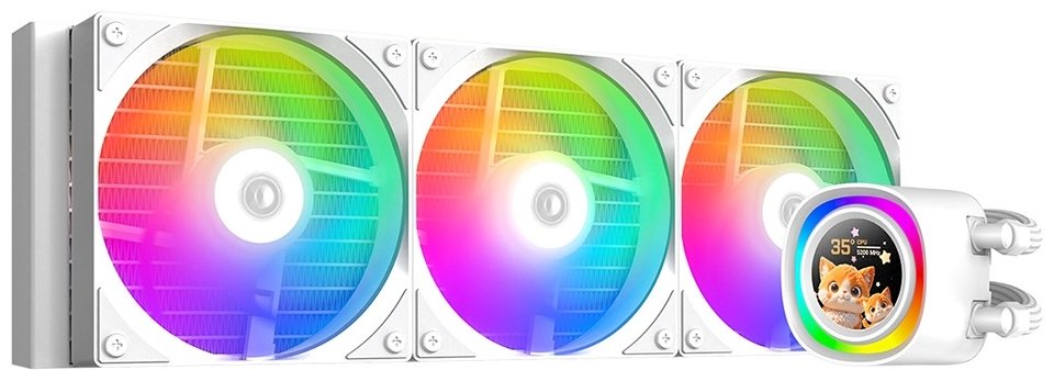 Система охлаждения ID-COOLING ID-CPU-FX360 LCD WHITE белый купить,50853