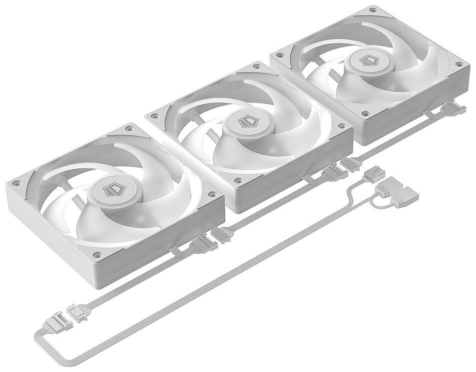 Система охлаждения ID-COOLING ID-CPU-FX360 LCD WHITE белый купить,50853