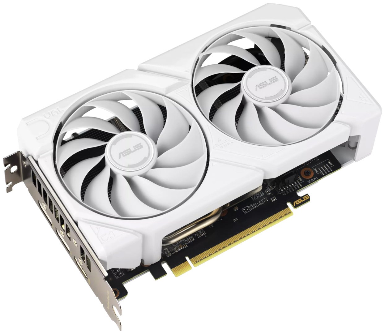 Видеокарта ASUS RX 9060 XT DUAL WHITE 16 Гб