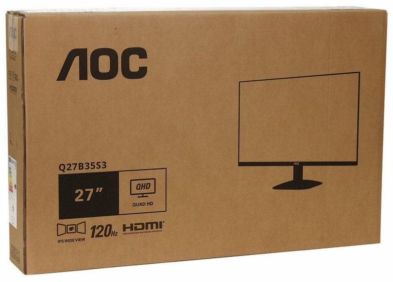 Монитор 27" AOC Q27B35S3/01 черный - ForteMarket Монитор 27" AOC Q27B35S3/01 черный купить,88238