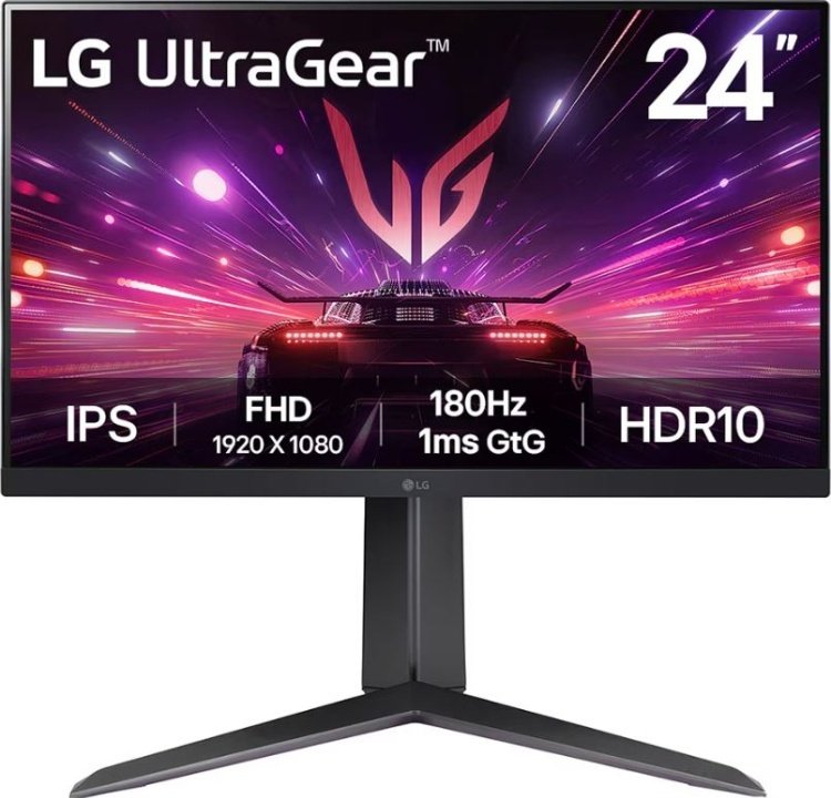 Монитор 23.8" LG 24GS65F-B.ARUZ черный