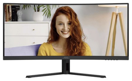Монитор 34" AOC CU34B3E/01 черный - ForteMarket Монитор 34" AOC CU34B3E/01 черный купить,153795