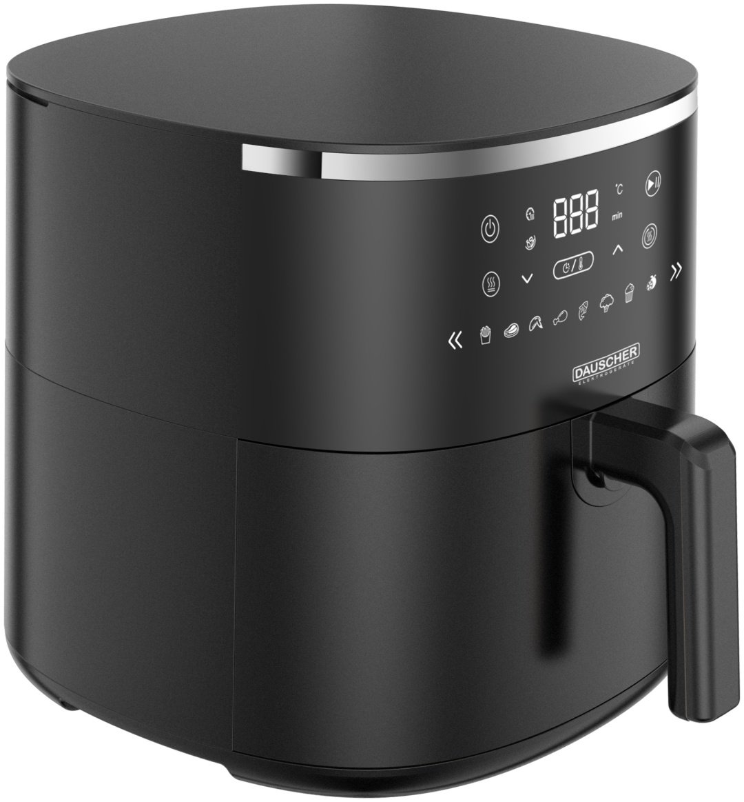 Аэрогриль DAUSCHER DFT-0003AGS 5.7 л черный купить,NaN