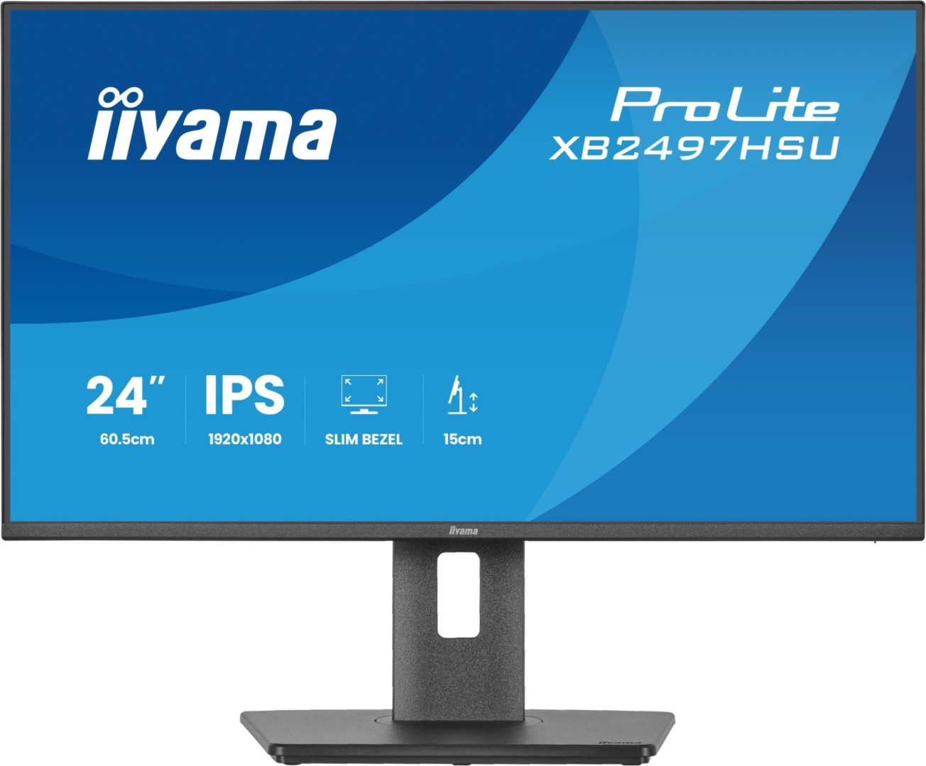 Монитор 23.8" Iiyama ProLite / XB2497HSU-B1 черный