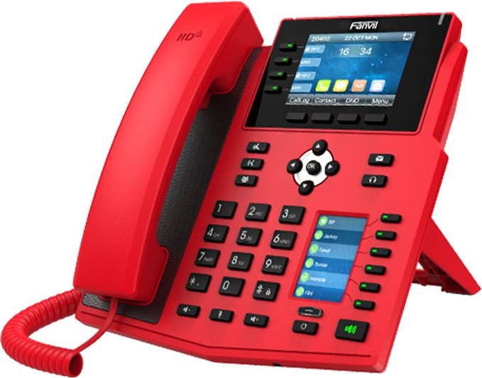 IP-телефон Fanvil X5U Red красный купить,101556