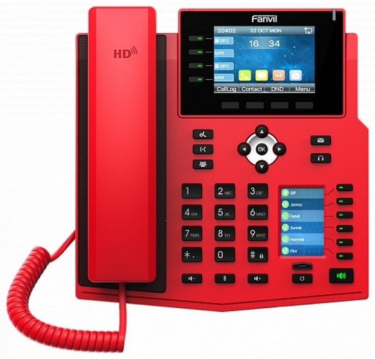 IP-телефон Fanvil X5U Red красный купить,101556