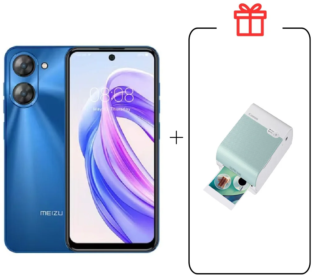 Смартфон Meizu Mblu 21 6/128Gb Blue + подарок купить,NaN