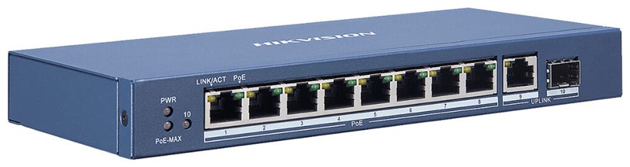 Коммутатор Hikvision DS-3E0510P-E(B)