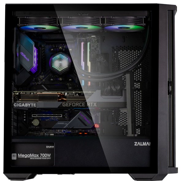 Корпус Zalman Z10 Black MidT черный